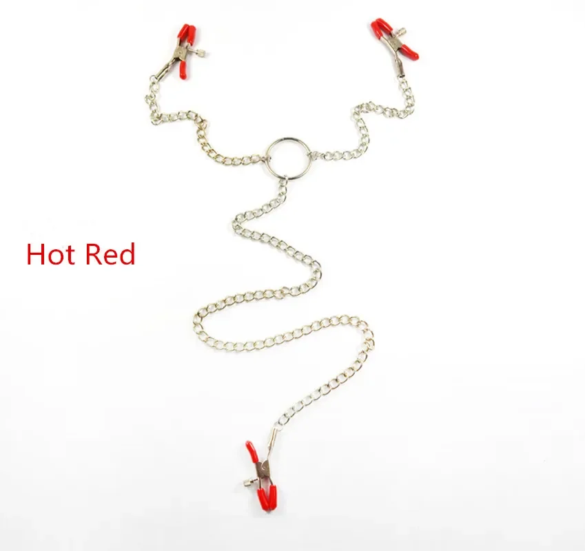 Sexy flirt Nipple Clamps Labia Breast Nipple Clamps With Chain Clips Slave Bdsm Fetish Erotic Toys Sex Tool For women Adult Game - Image 20