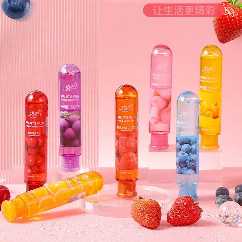 Fruity Lubricant Strawberry Flavor Lubricant Sex Lube Water Based Lubricant Oral Sex Anal Sex Masturbation Vagina Orgasm Gel - Image 3