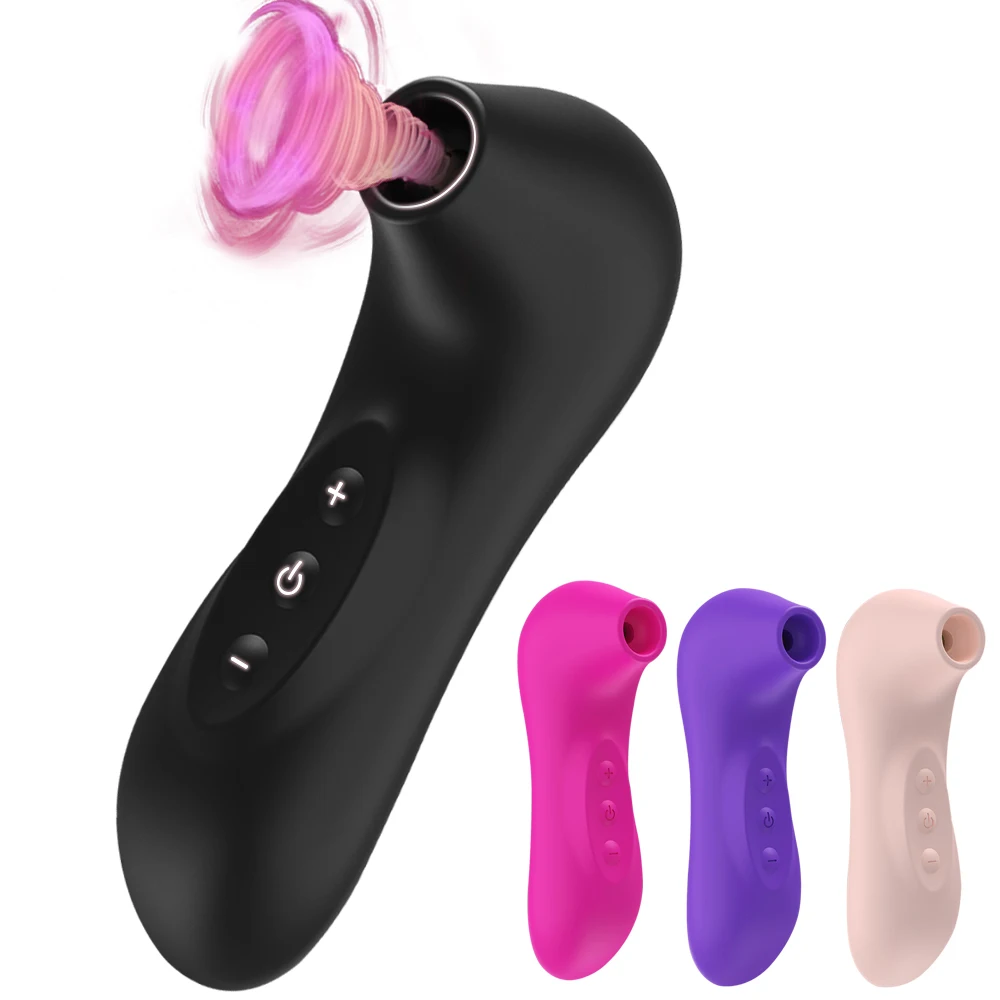 Powerful Sucking Vibrator Nipple Clitoris Stimulator Massager 10 Mode Oral Blowjob Vacuum Sex Toys Adults Goods for Women