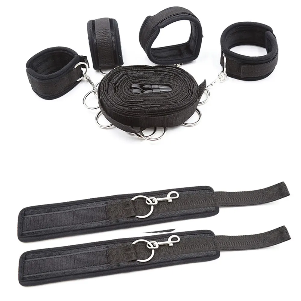 Sex Products BDSM Bondage In Bed Erotic Sex Toys For Women Chastity Couples Adult Games Handcuffs Ankle Cuffs Sexshop For Femdom - Image 4