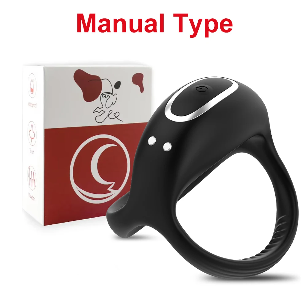 Male Silicone Penis Ring Wireless Ultra Soft CockRing 10 Vibration for Erection Enhancing Time Delay Ejaculation Sex Toy for Men - Image 10