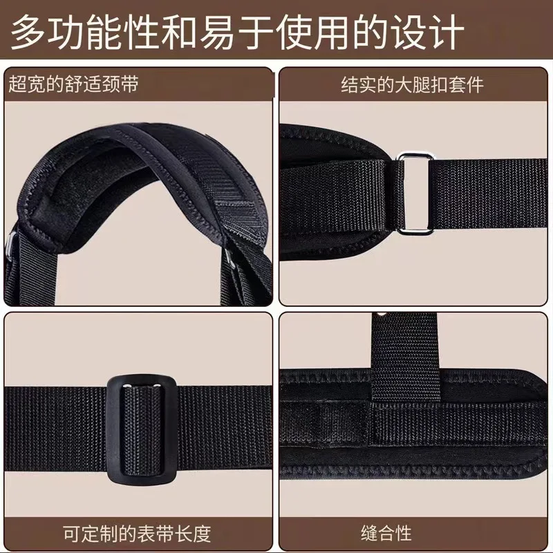 Restraint Erotica Binding Sex Forced Split Leg Straps Neck Wrist Bdsm Bondage Set Sex Toys For Woman Couples Product No Vibrator - Image 6