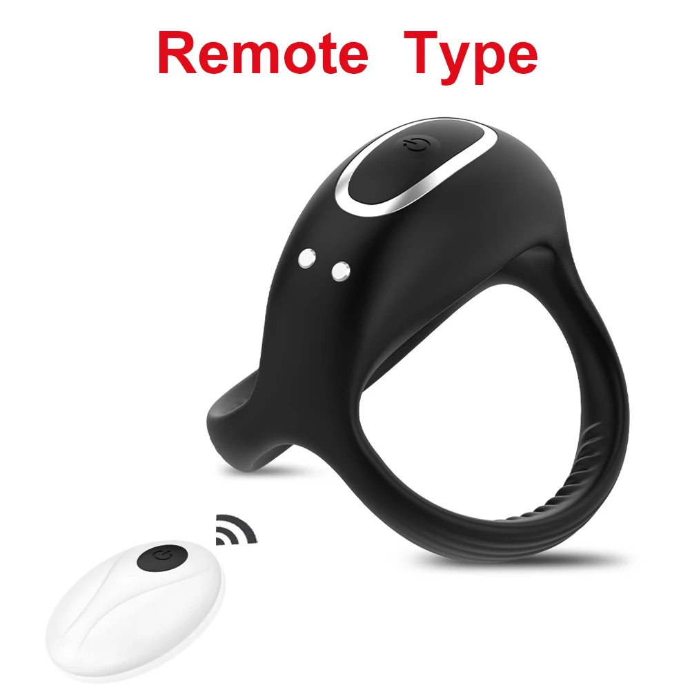 Male Silicone Penis Ring Wireless Ultra Soft CockRing 10 Vibration for Erection Enhancing Time Delay Ejaculation Sex Toy for Men - Image 12