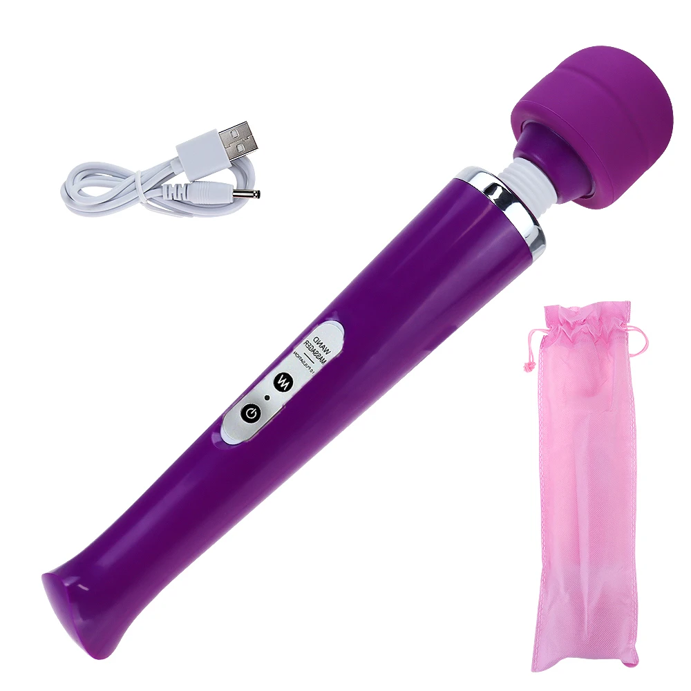 Powerful Big Size Magic Wand Vibrator G Spot Clitoris Vaginal Stimulator Massage Strong Vibration Adult Sex Toys for Woman - Image 7