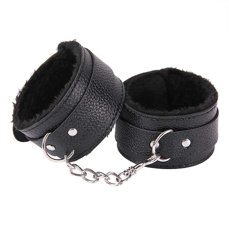 BDSM Sexy Bondage Handcuffs Ankle Cuffs Adjustable With Adult Game Erotic Sex Toy for Women Couples Pink Black Red - Image 8