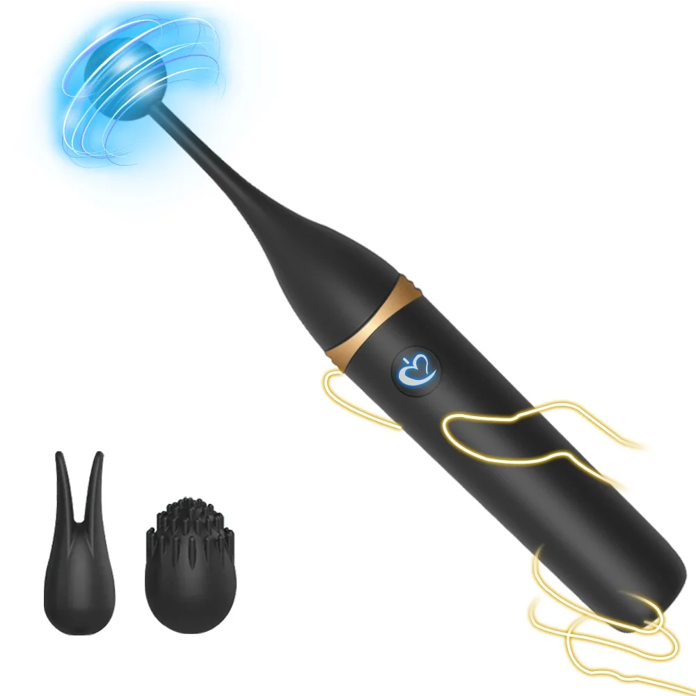 G Spot Tease Stick Vibrators for Women Clitoris Pussy Stimulation Erotic Female Masturbator Adult Sex Toys Comes 3 Massage Heads - Image 7