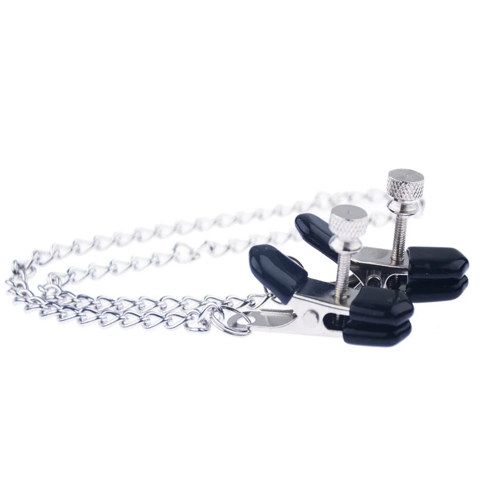 Sexy flirt Nipple Clamps Labia Breast Nipple Clamps With Chain Clips Slave Bdsm Fetish Erotic Toys Sex Tool For women Adult Game - Image 15