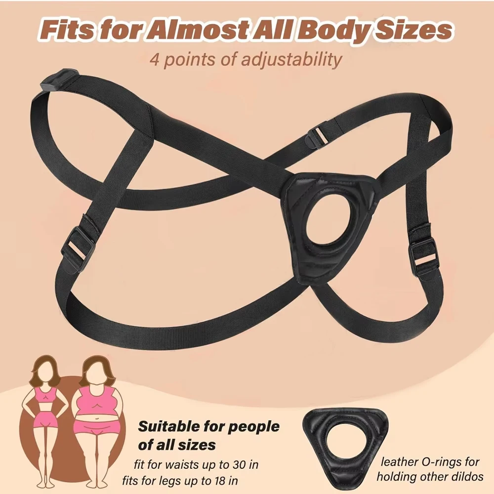 Strap On Dildo For Women Realistic Penis with Suction Cup G-spot Anal Dildos Belt Wearable Panties Dick Sex Toys For Adult Vagi - Image 3