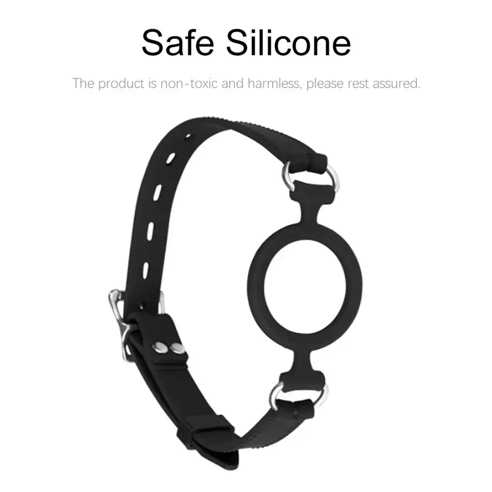 Silicone Oral Sex Ring Open Mouth Gag Flirting Bondage Balls Adult Game Erotic Toys BDSM Restraints Sex Toys For Couples - Image 3