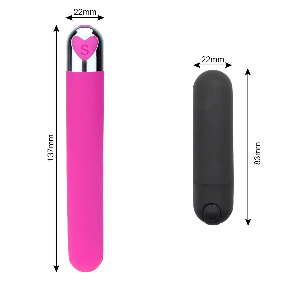 Adult Sex Product 10 Speed Bullet Vibrator Dildo Vibrators AV Stick G-spot Anal Clitoris Stimulator Sex Toy for Women Maturbator - Image 6