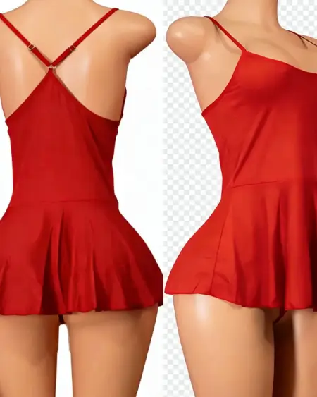 New Women Sexy Bodycon Mini Dress Babydoll Clubwear Night Dress Sleepwear  Night Club Outfits Allure Ruffled Dress Backless