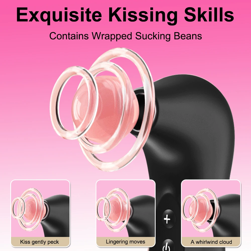 Powerful Sucking Vibrator Nipple Clitoris Stimulator Massager 10 Mode Oral Blowjob Vacuum Sex Toys Adults Goods for Women - Image 3