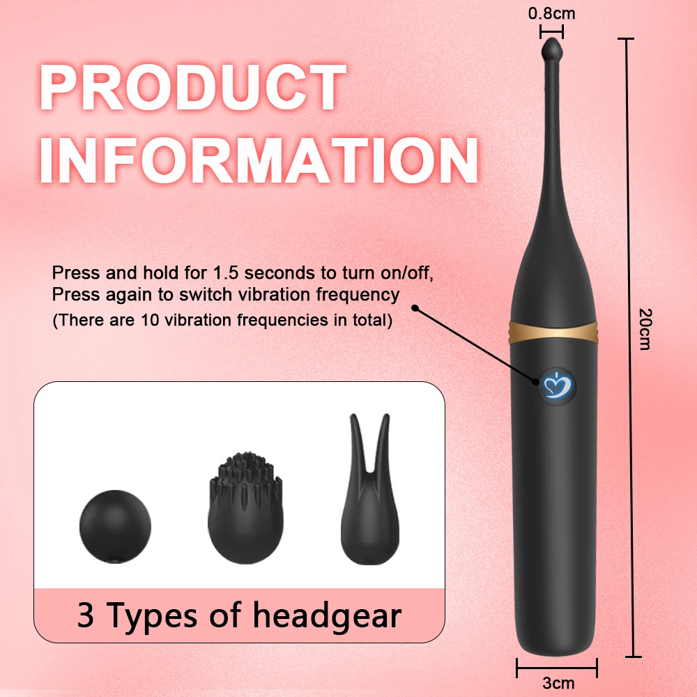 High-Frequency Clitoris Vibrator Powerful Vibrating G spot Stimulator for Woman Her Pleasure Couples Games Adult Women Sex Toy - Image 3